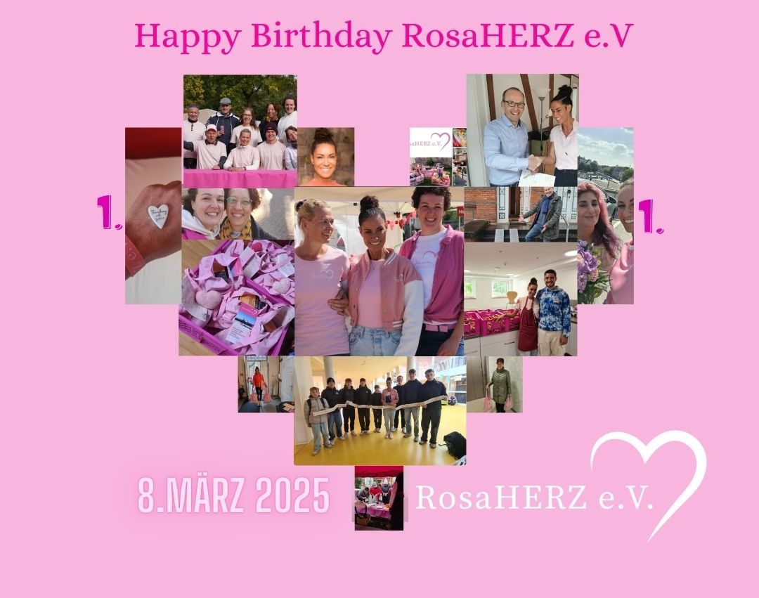 RosaHERZ GEBURTSTAGSPARTY