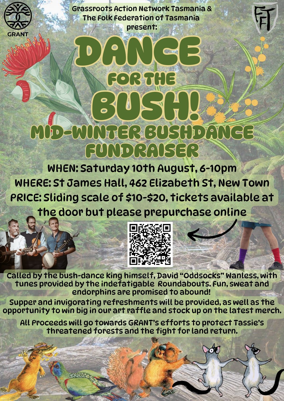 Dance for the Bush! Mid-winter Bushdance Fundraiser