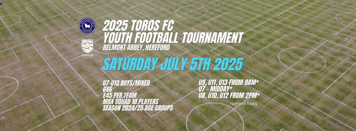 Toros FC 2025 Youth Football Tournament