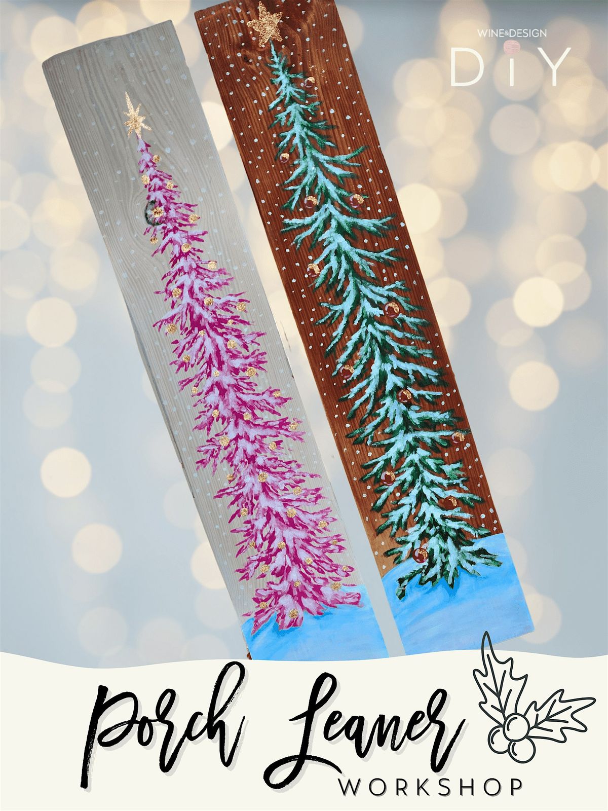 Christmas Tree Door Leaner