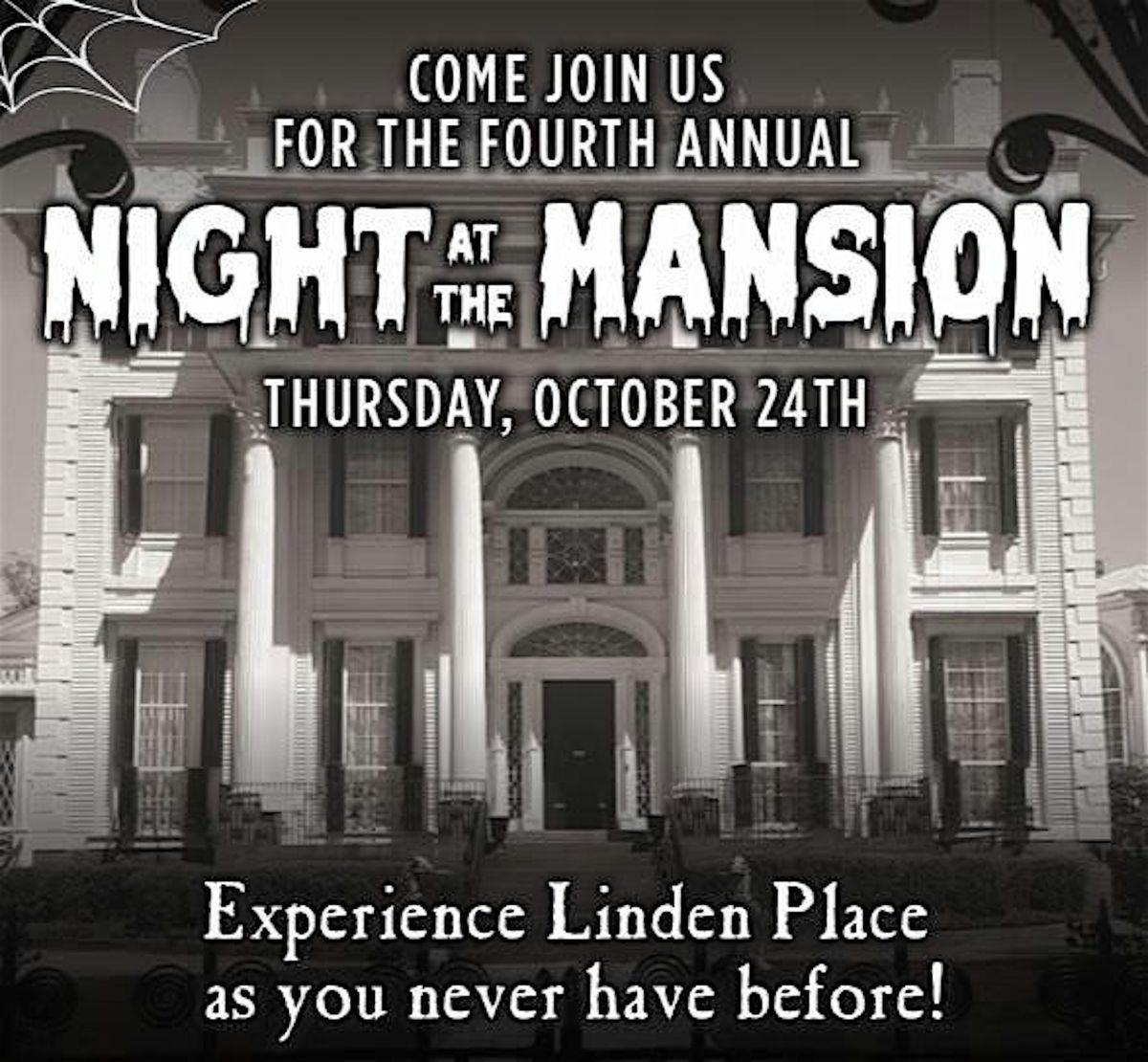 \u201cNight at the Mansion Halloween Haunt\u201d at Linden Place