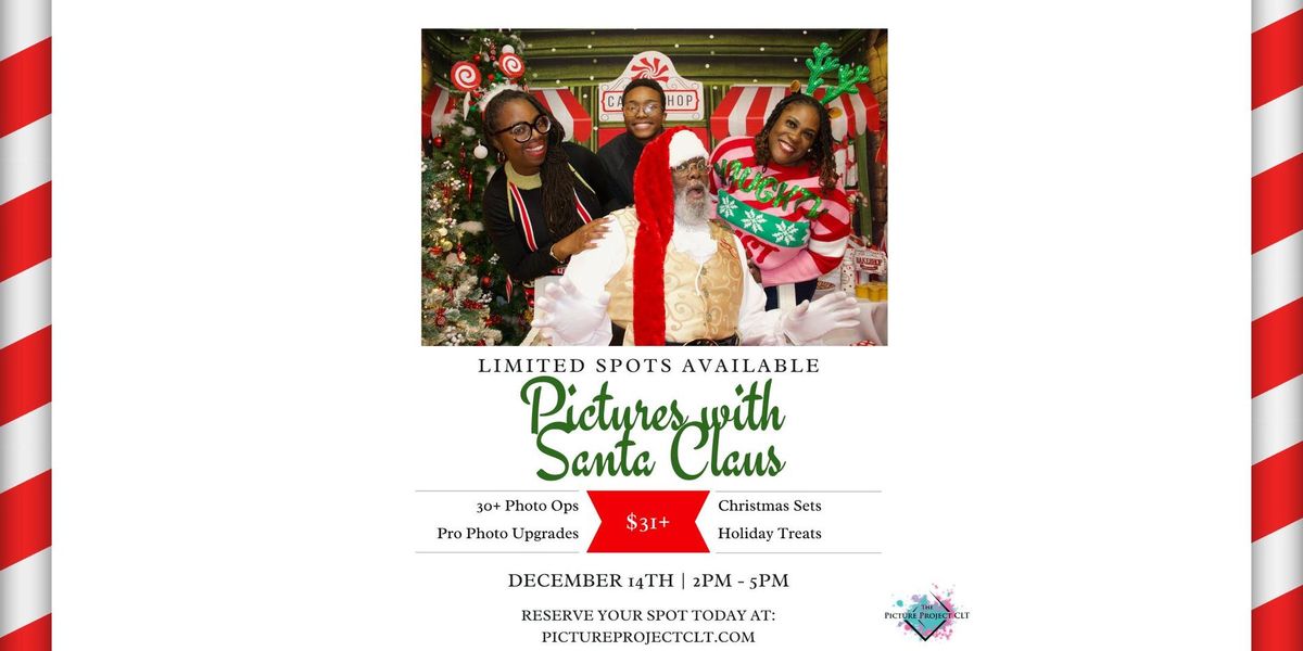 Pictures with Santa Claus - December 14th!