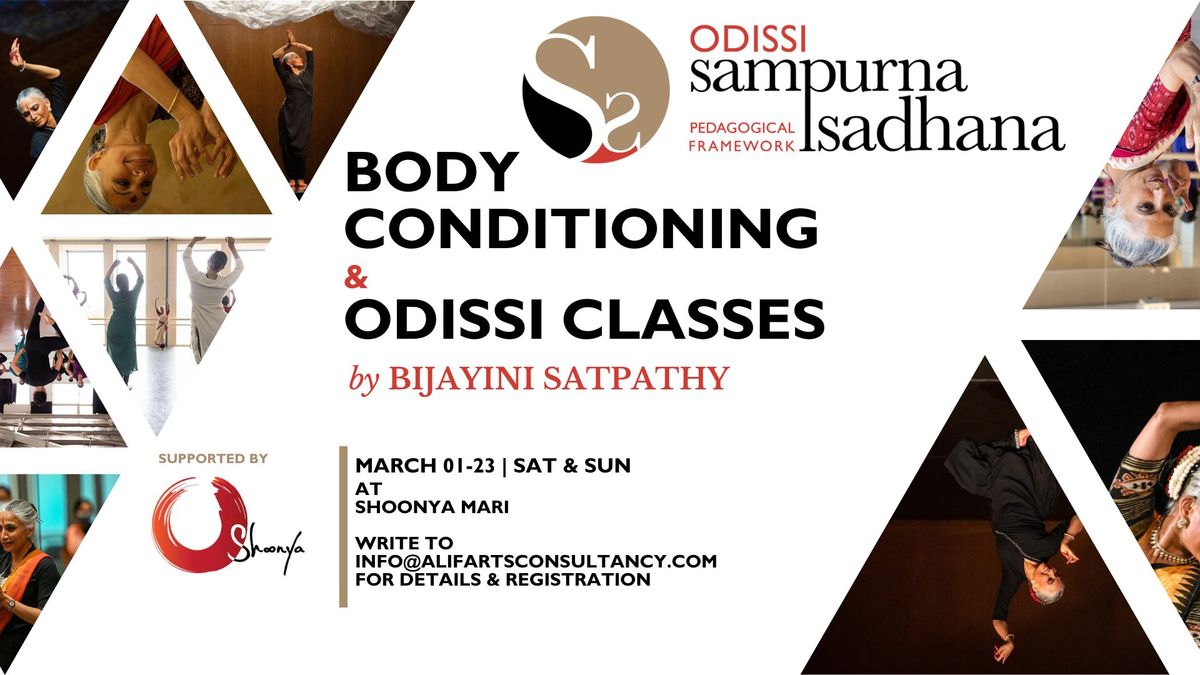 Odissi Sampurna Sadhana: Body Conditioning and Odissi Classes