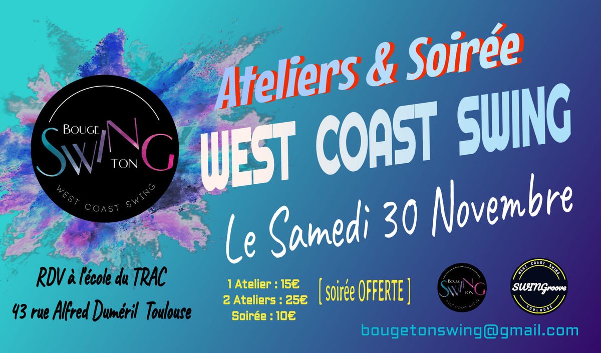 Ateliers & Soir\u00e9e WCS au TRAC