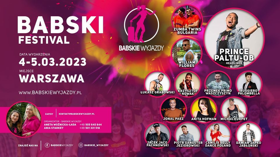 Babski Festiwal - Warszawa - 4-5.03.2023