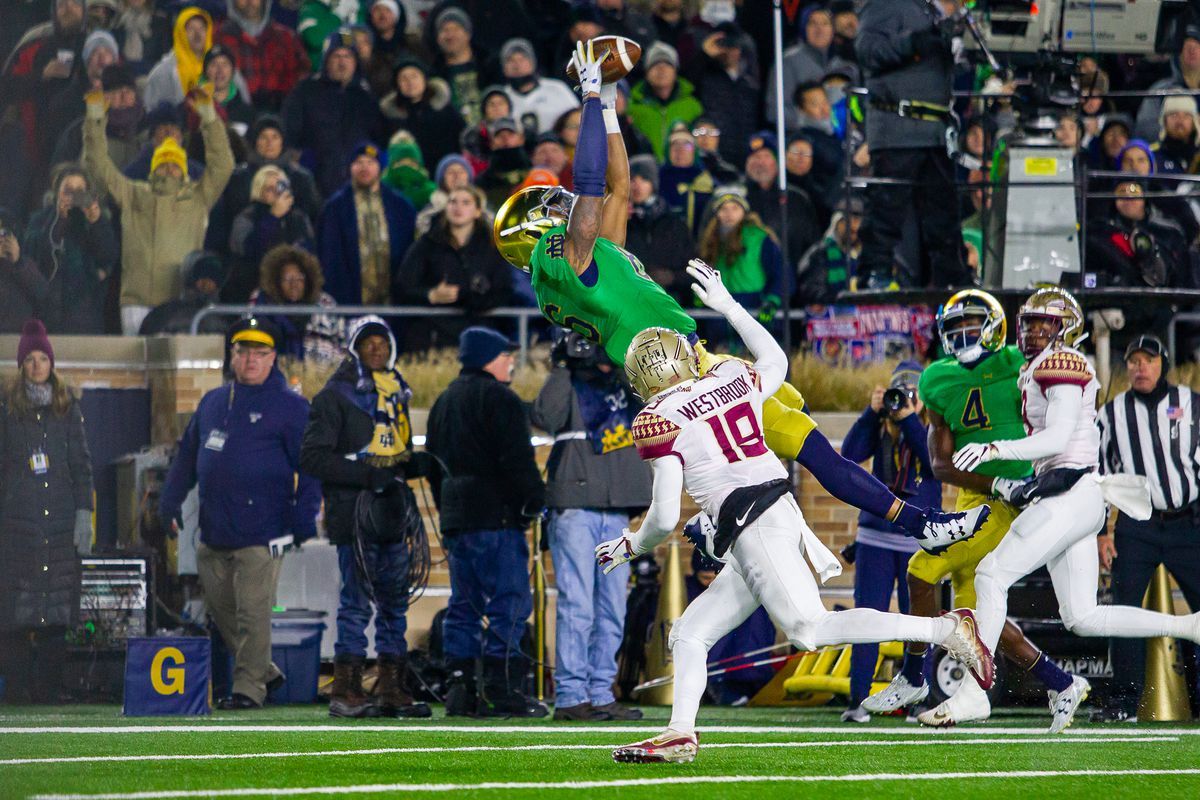 Florida State Seminoles at Notre Dame Fighting Irish Football