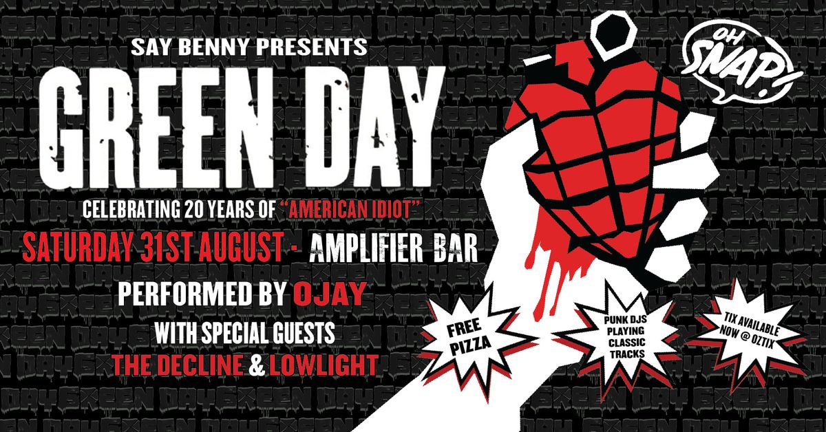 OH SNAP! \/\/ Green Day's American Idiot 20th Anniversary party