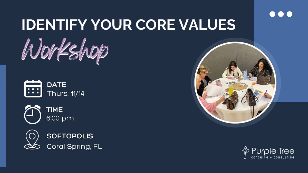 Identify Your Core Values | Workshop