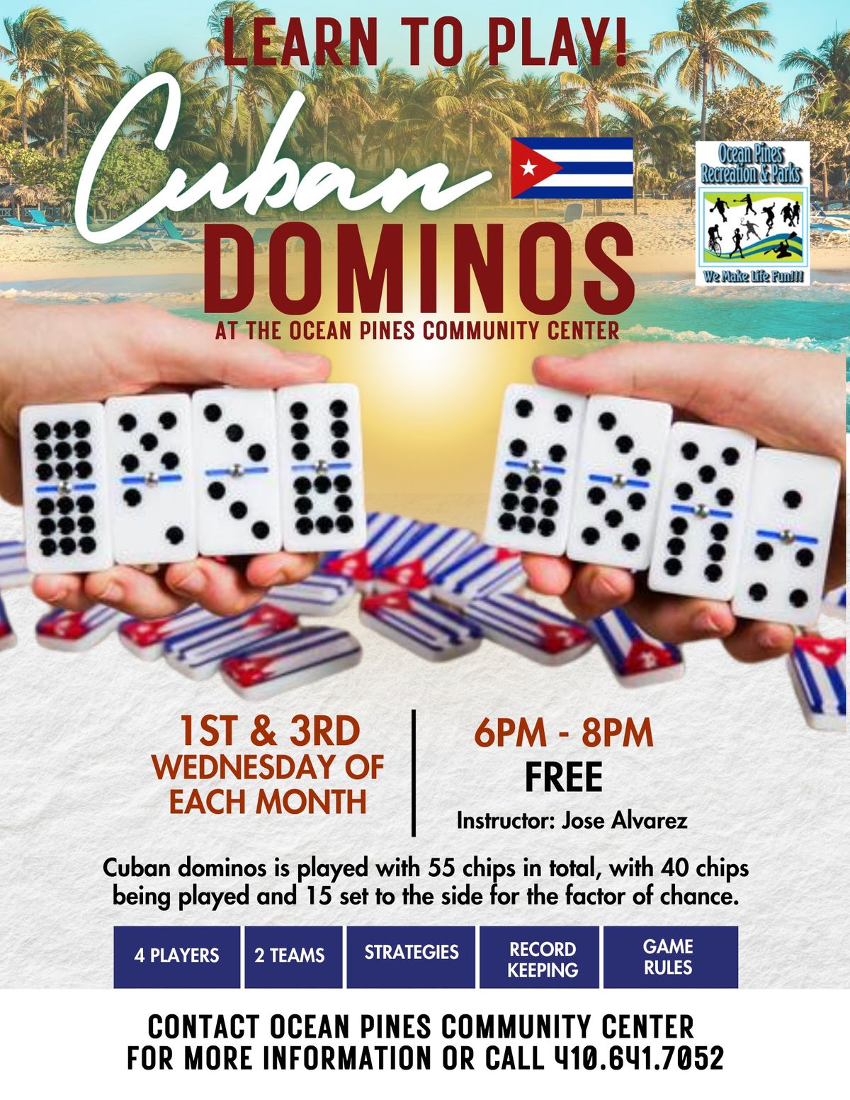 Learn to Play Cuban Dominos! - FREE