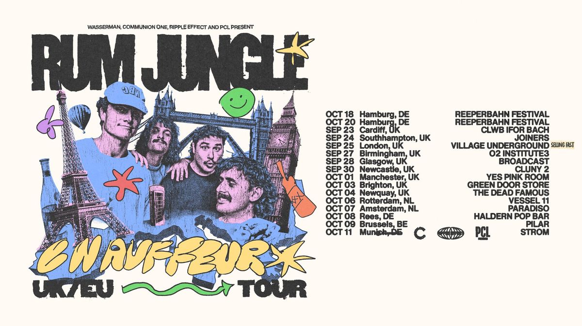 Rum Jungle | Chauffeur UK\/EU Tour | Munich