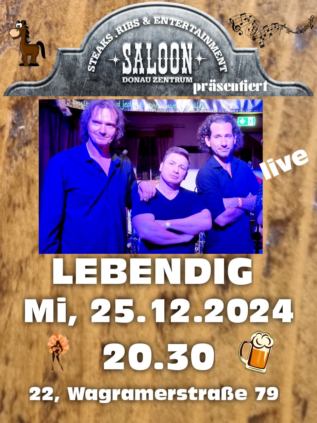 Lebendig\/Mi,25.12.\/SaloonDZ\/20.30