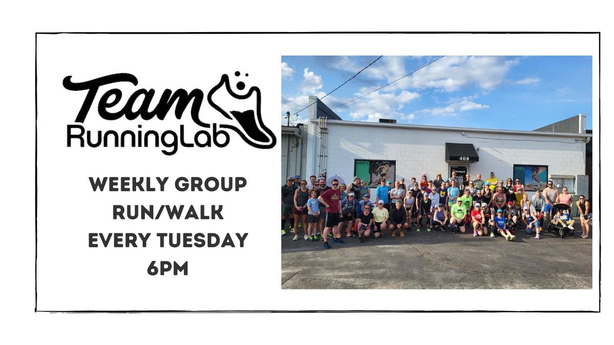 Team Running Lab Group Run & Walk