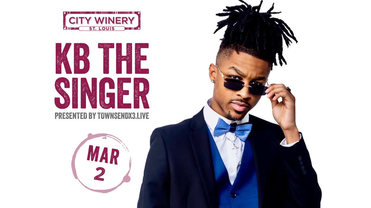 KB the Singer at City Winery STL