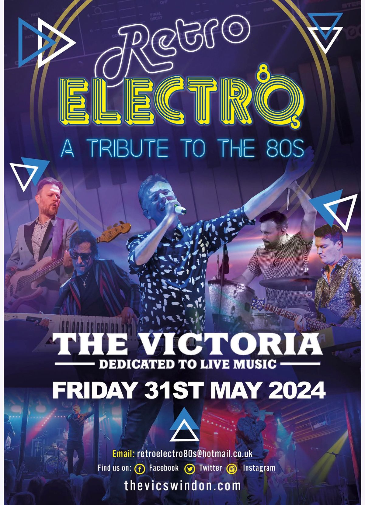 RETRO ELECTRO - A Tribute to 80's Synth-Pop - live at The Vic