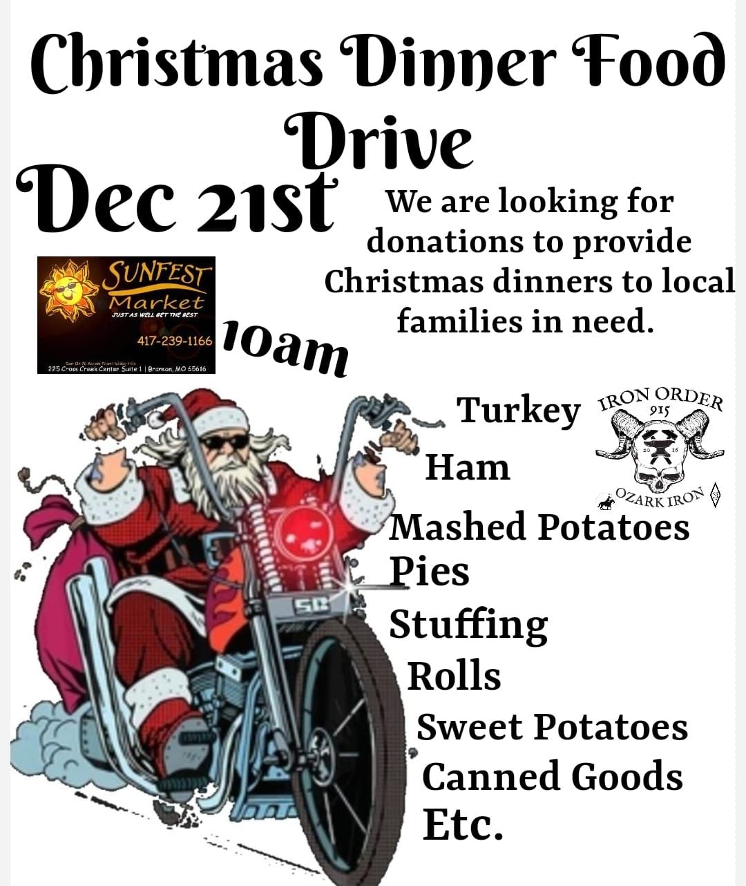 Holiday Food Drive