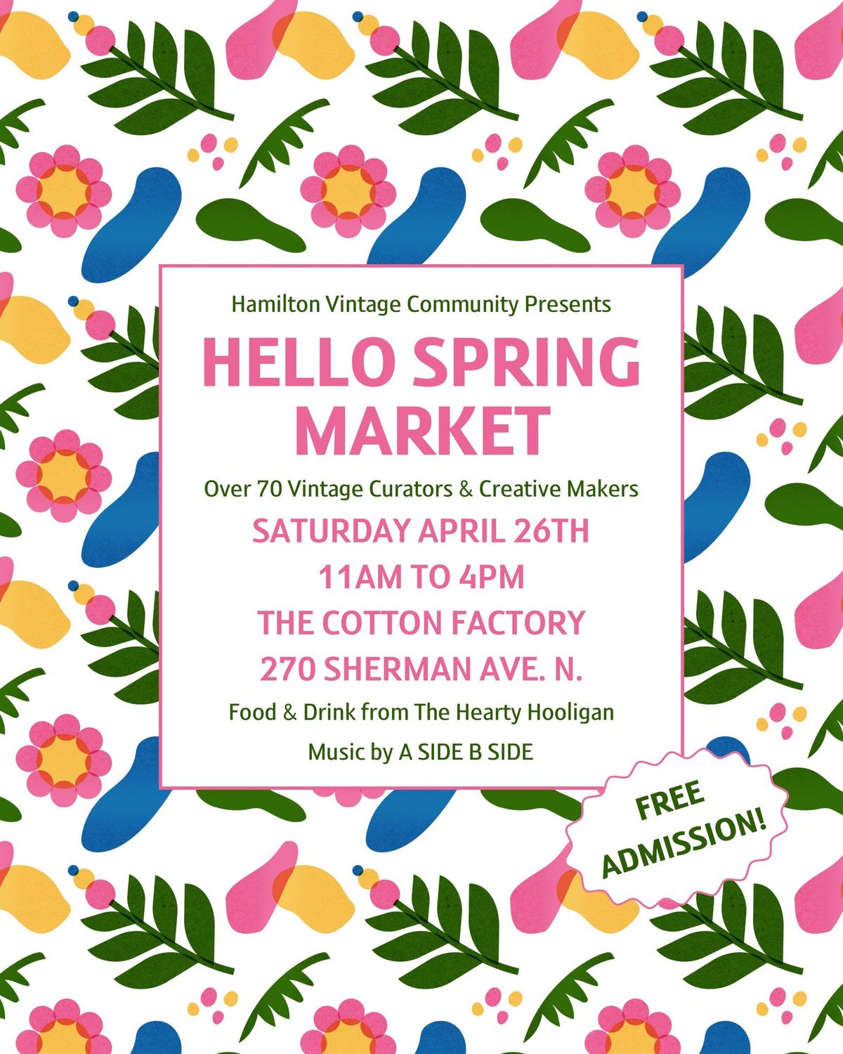 HVC Hello Spring Market