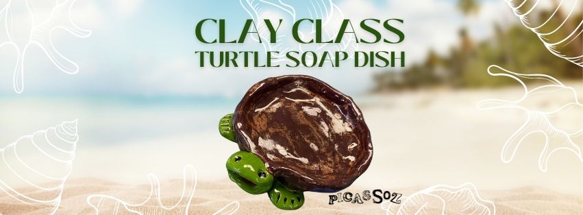 Clay Class - Turtle Soap Dish