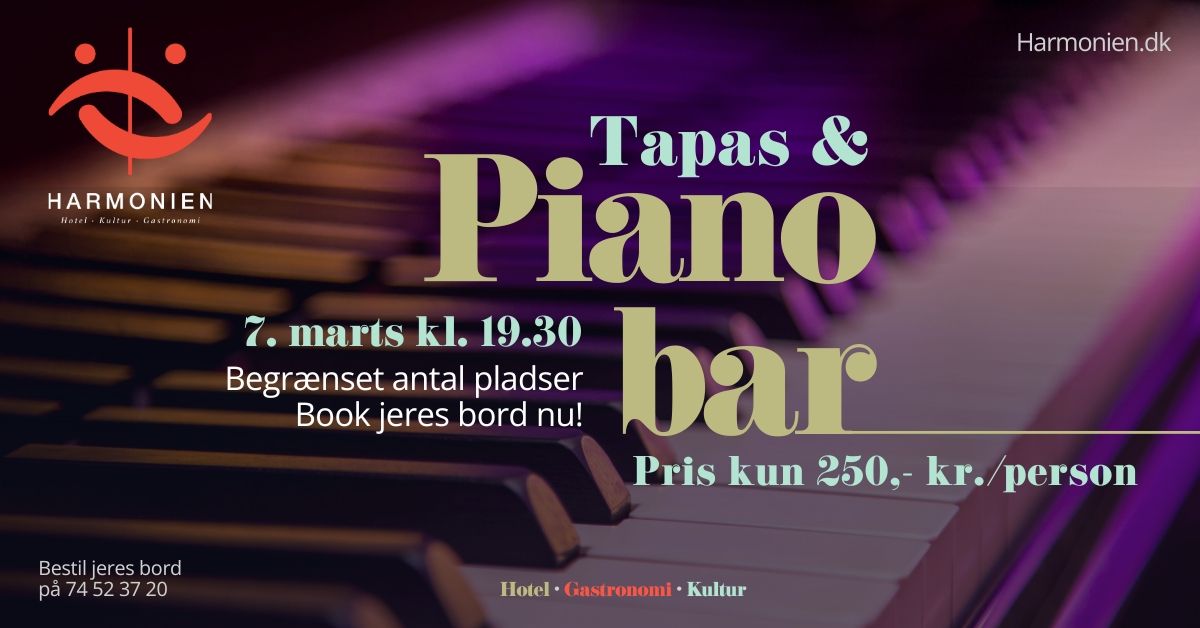 Tapas og pianobar