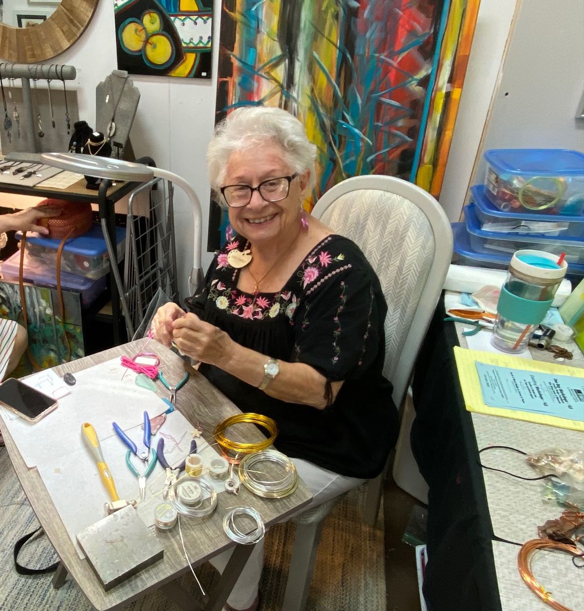 One Day Jewelry Workshop with Carole Rosefelt 