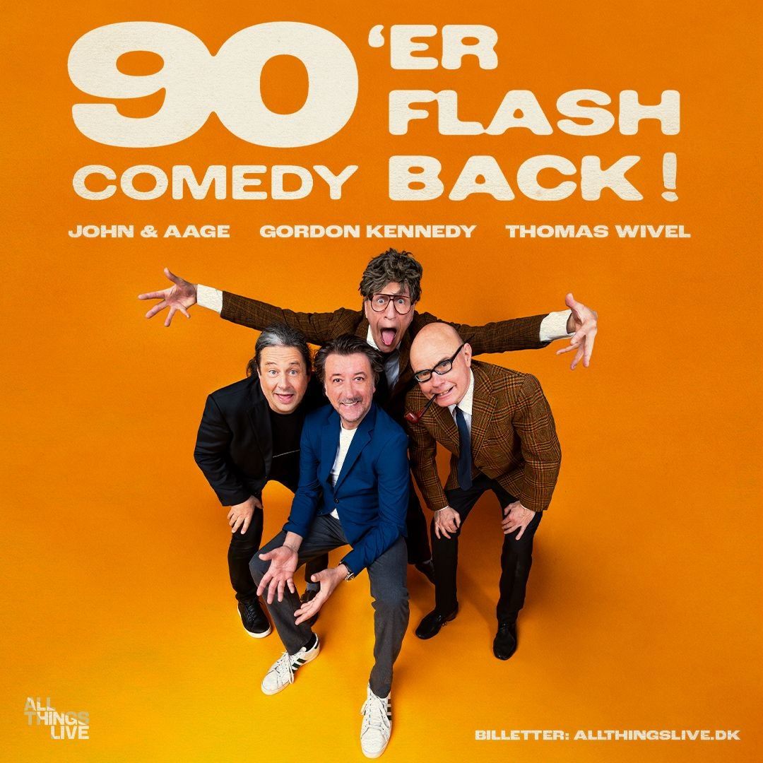 90'er Comedy Flashback - John & Aage - Gordon Kennedy - Thomas Wivel \/\/ AKKC