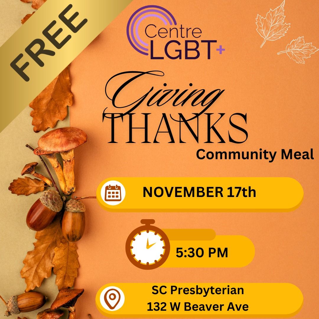 Giving Thanks-FREE Community Meal 