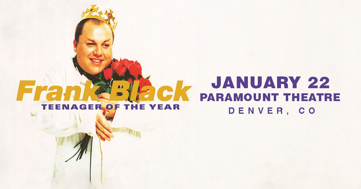 Frank Black: Teenager Of The Year Tour