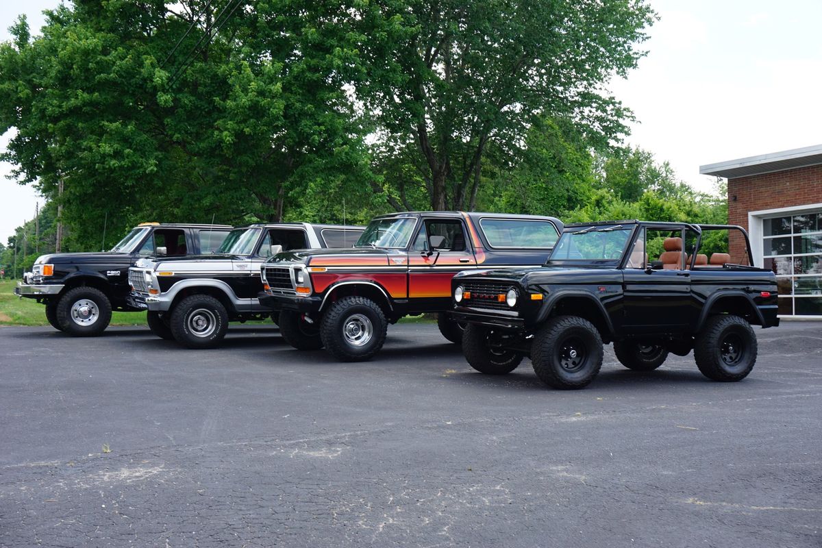 Firehouse Vintage Ford Bronco and Truck Meet