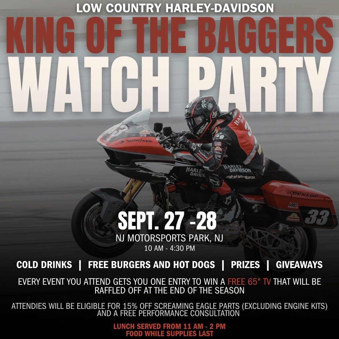 King of the Baggers Watch Party