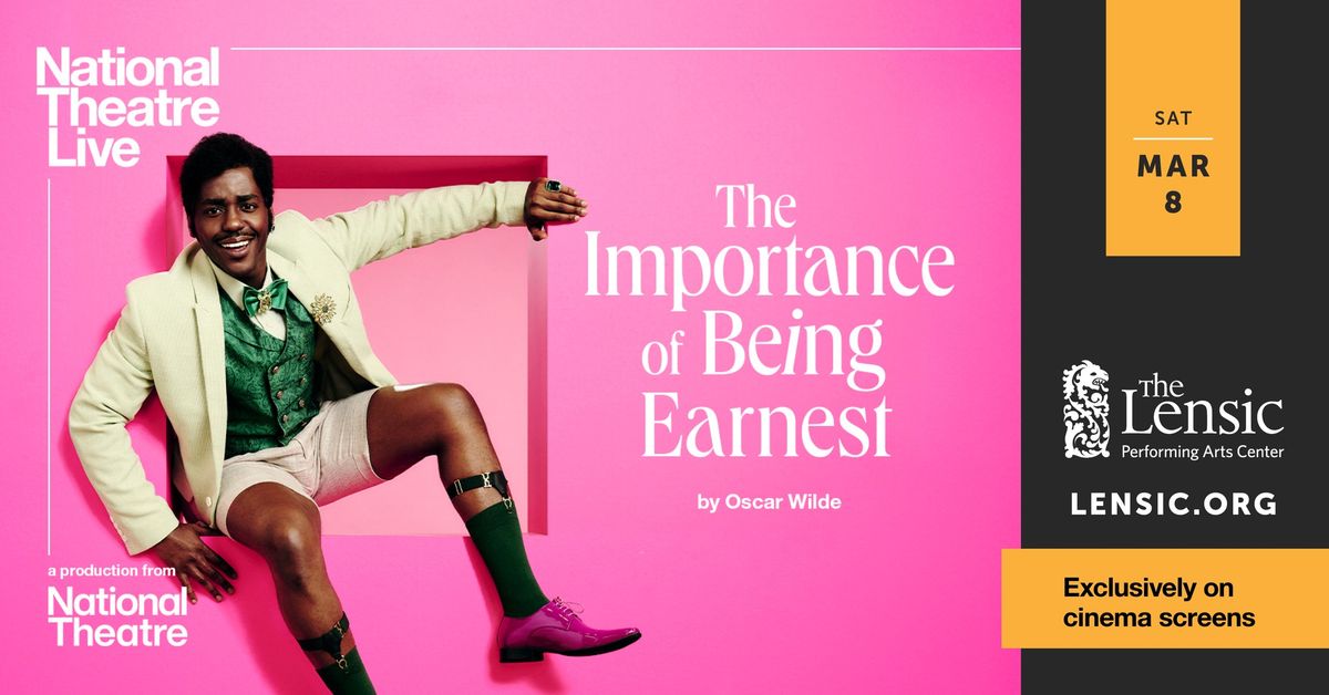 National Theatre Live | The Importance of Being Earnest