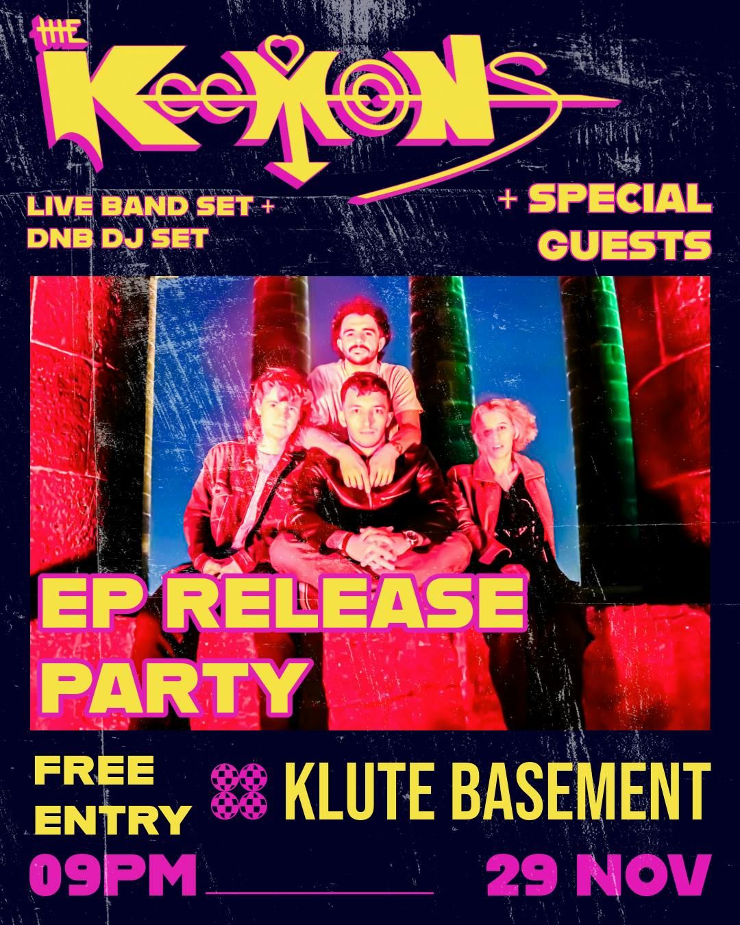 THE KEEMONS EP RELEASE PARTY