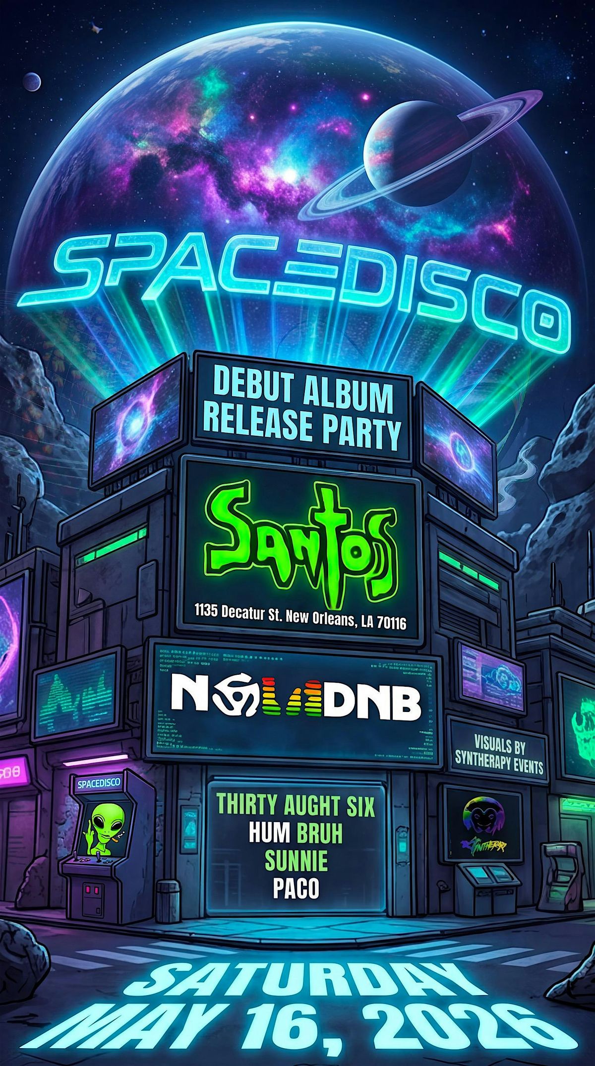 SpaceDisco Album Release Party
