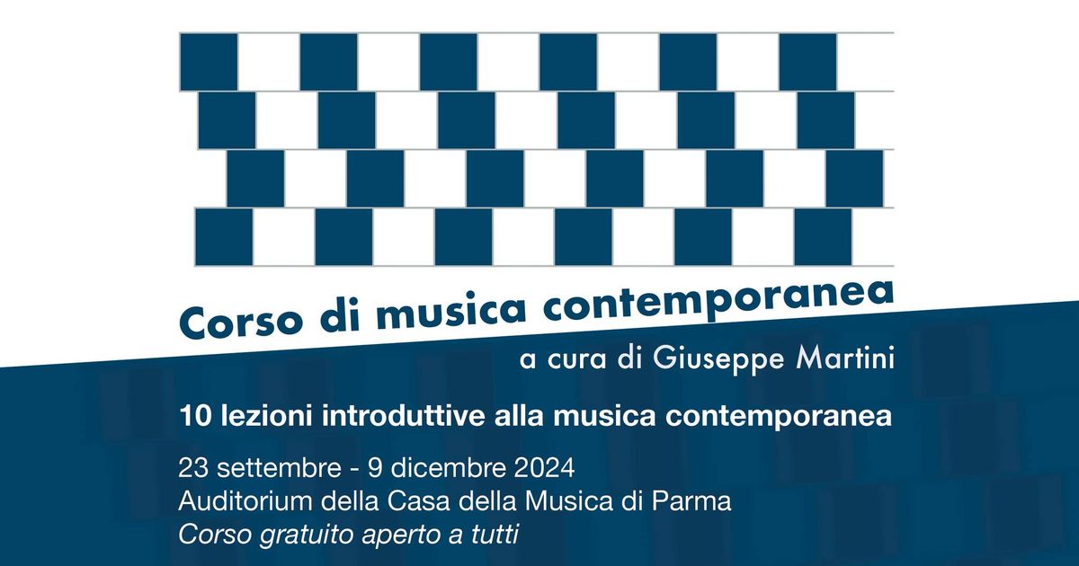 Corso introduttivo alla musica contemporanea