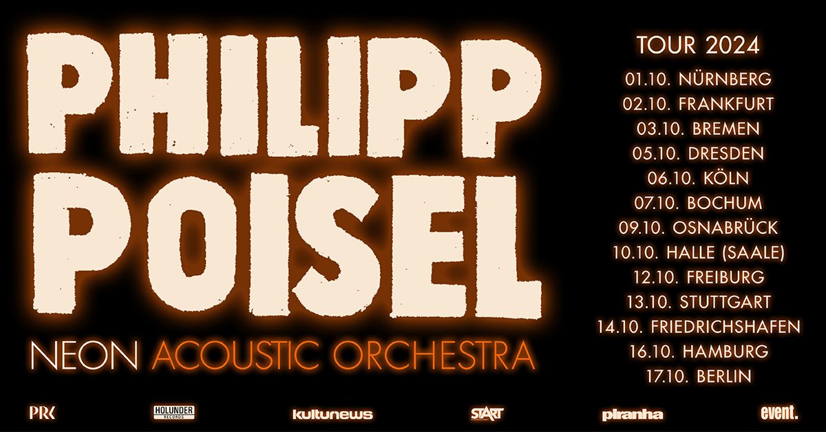 PHILIPP POISEL - Neon Acoustic Orchestra 2024 \/\/ Halle (Saale)