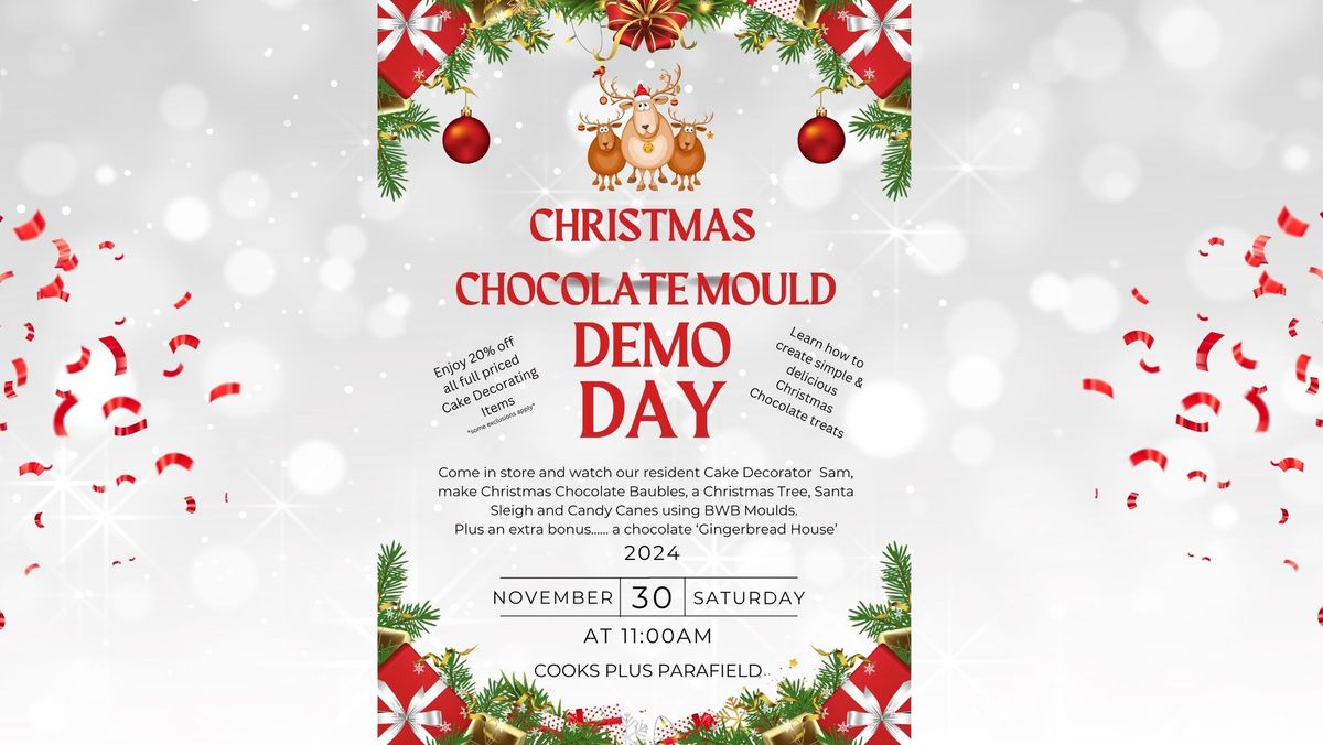 FREE - Chocolate Mould Demo Day