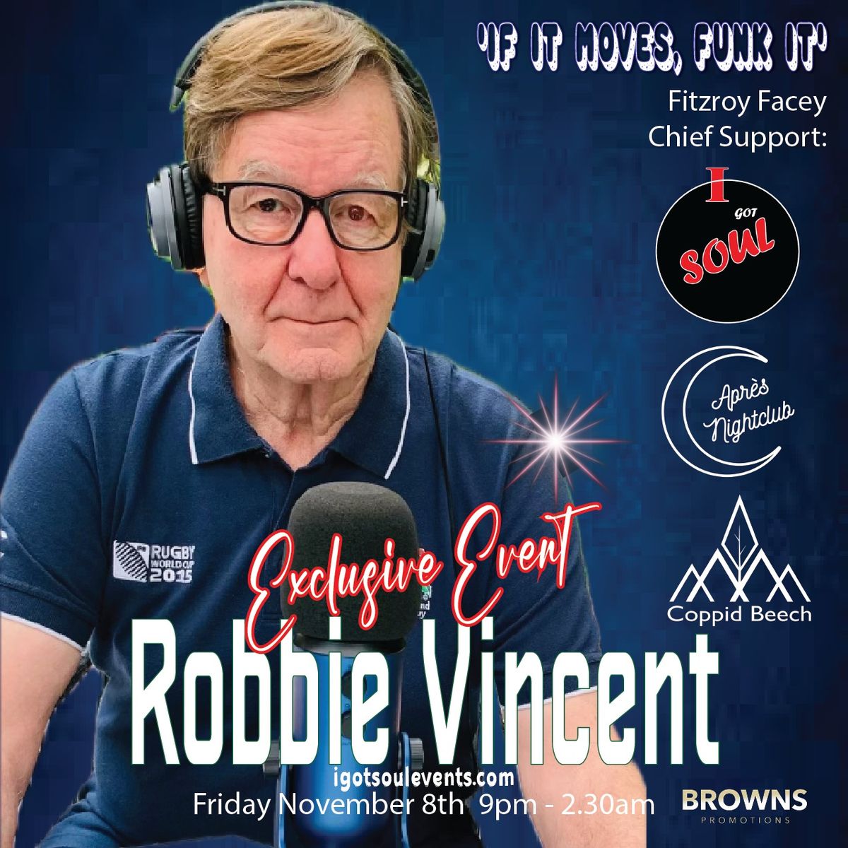 'If It Moves, FuNK' it Robbie Vincent Exclusive Event