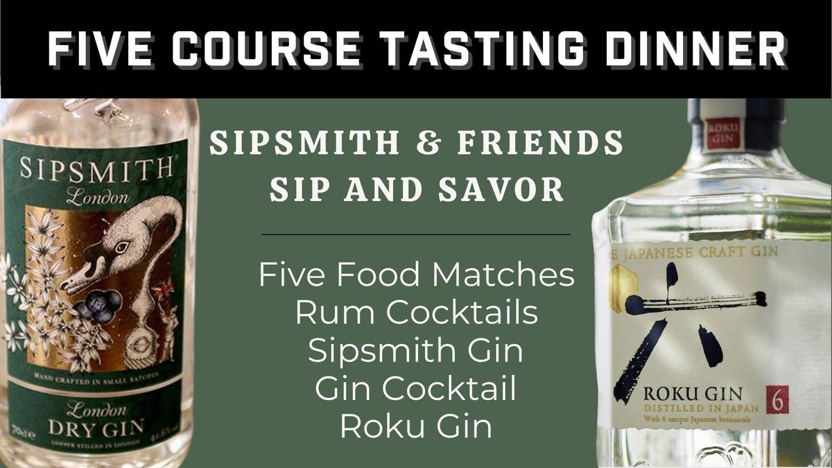 Gin Night: Sipsmith & Friends