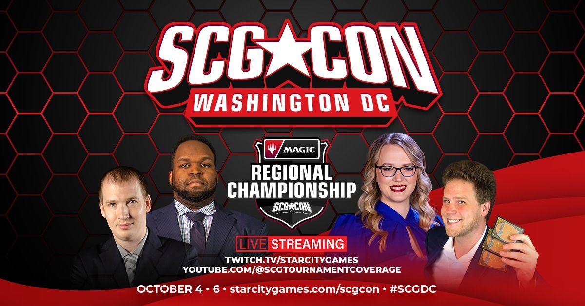 SCG CON DC Trading Card Game (TCG) Convention - Featuring the MTG Regional Championship