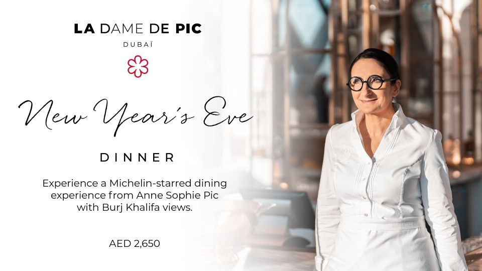 New Year\u2019s Eve at La Dame De Pic- NYE 2025