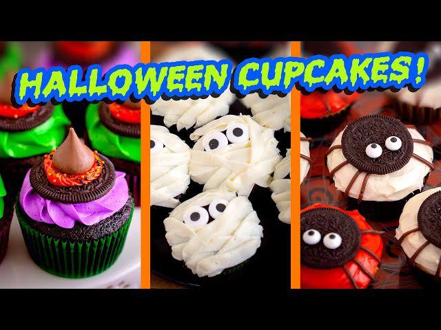 Halloween Cupcake Decorating 