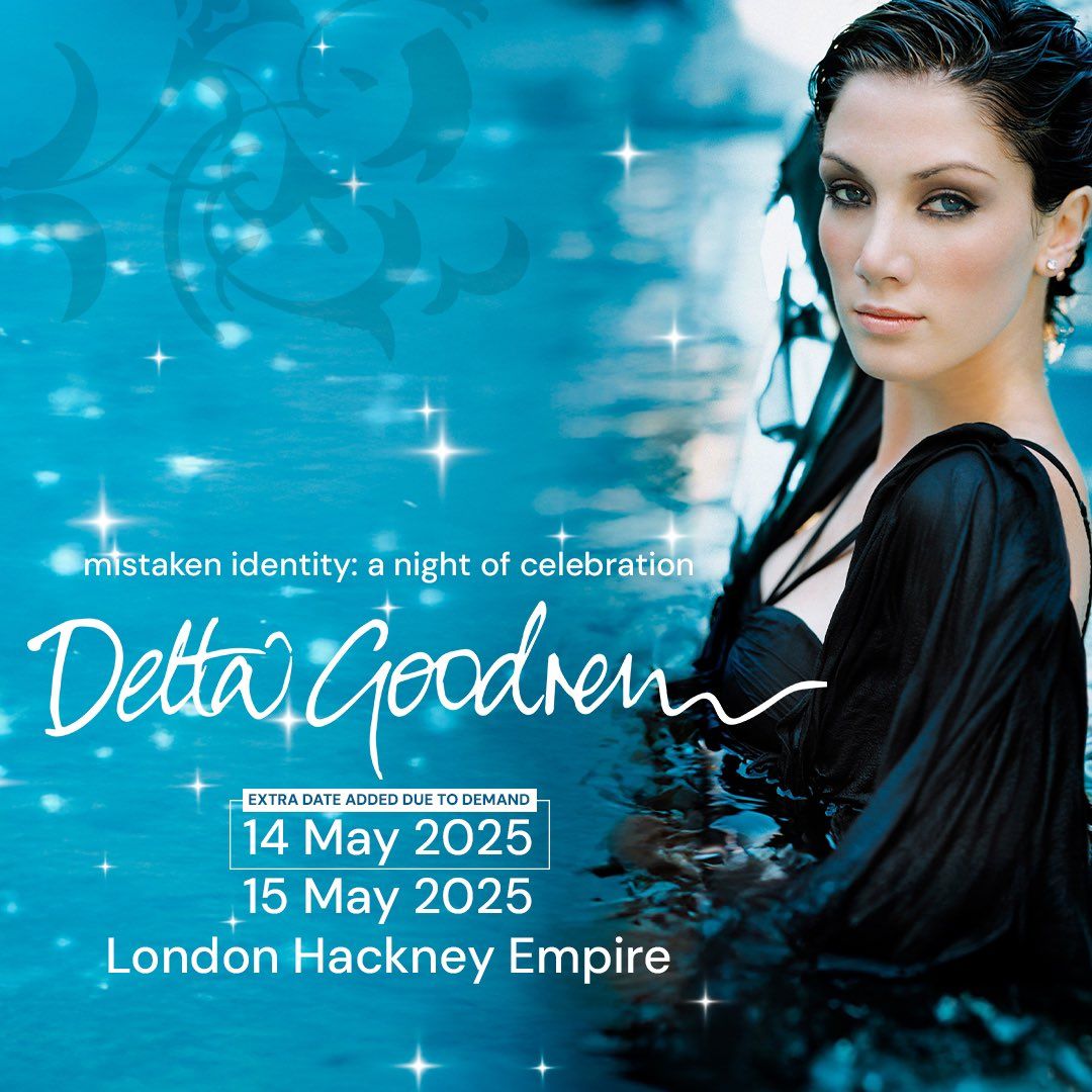 Delta Goodrem at Hackney Empire