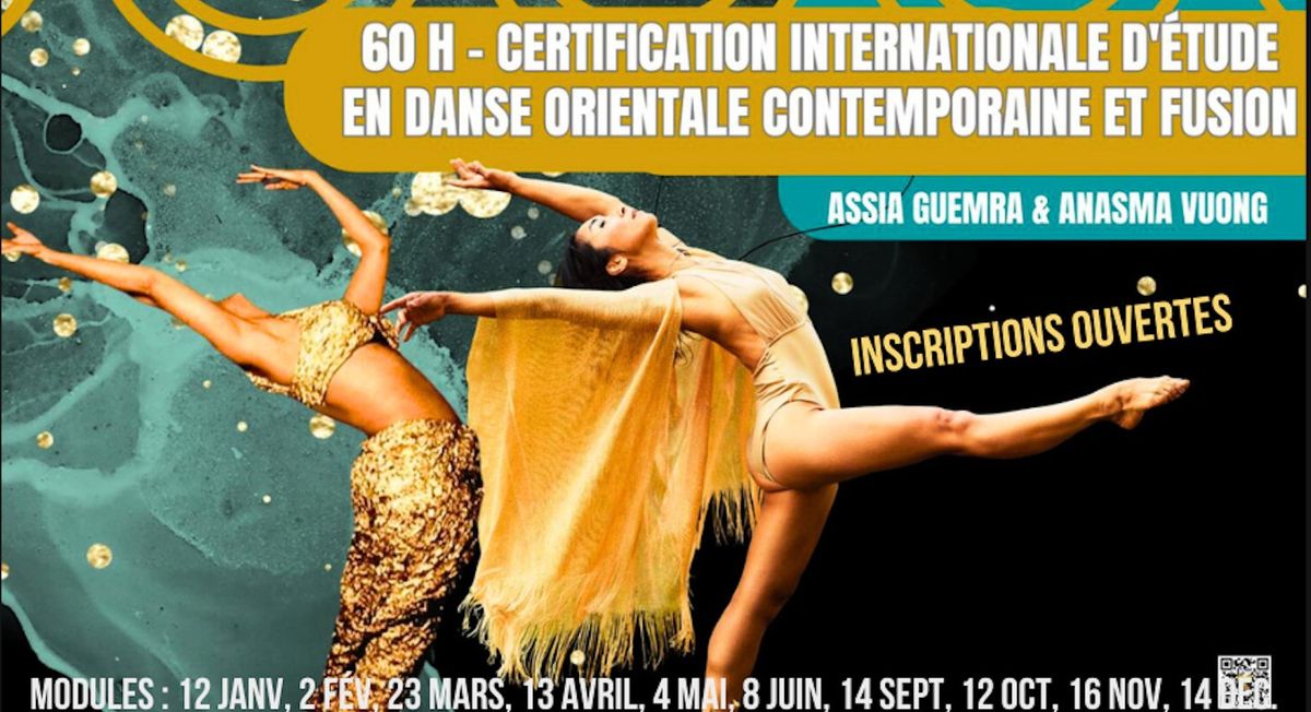 \ud83c\udf1fFORMATION de FORMATEURS en Danse Orientale & Fusion \/ CID 