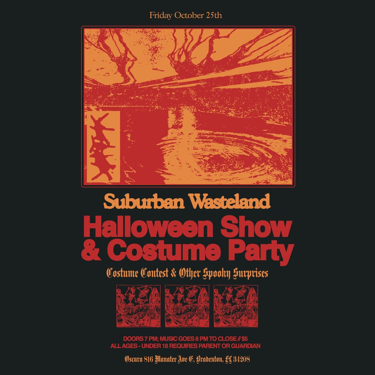 Oscura Presents - A Suburban Wasteland Halloween