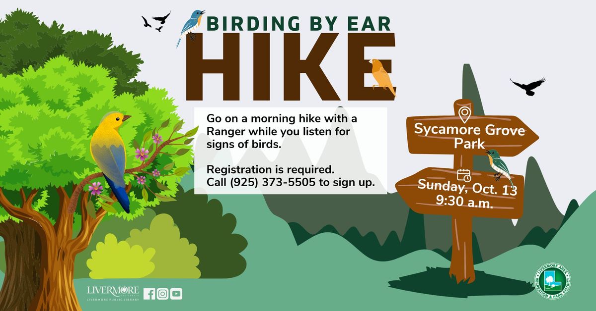 Birding by Ear Hike at Sycamore Grove Park