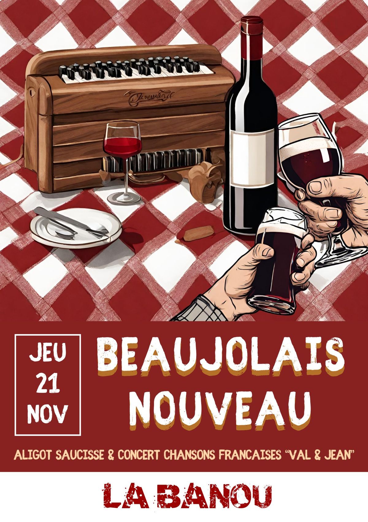 Soir\u00e9e Beaujolais nouveau \ud83c\udf77 