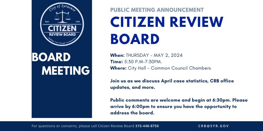 Public Board Meeting