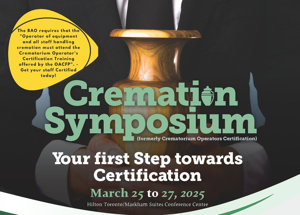 2025 Cremation Symposium