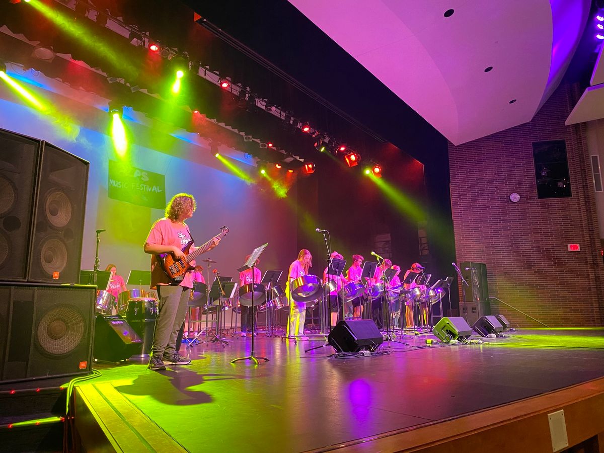 Steel Pans and Latin Rhythms 