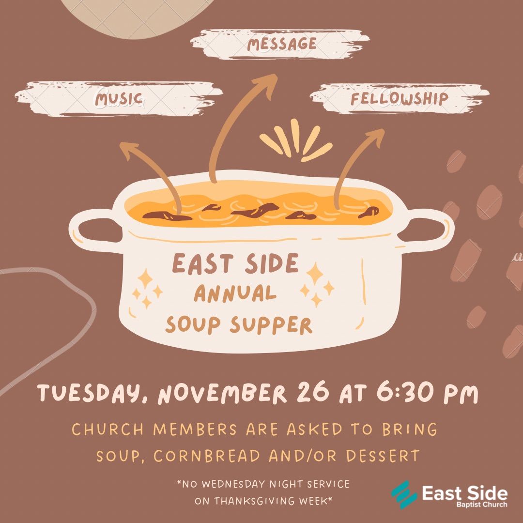 East Side Annual Soup Supper