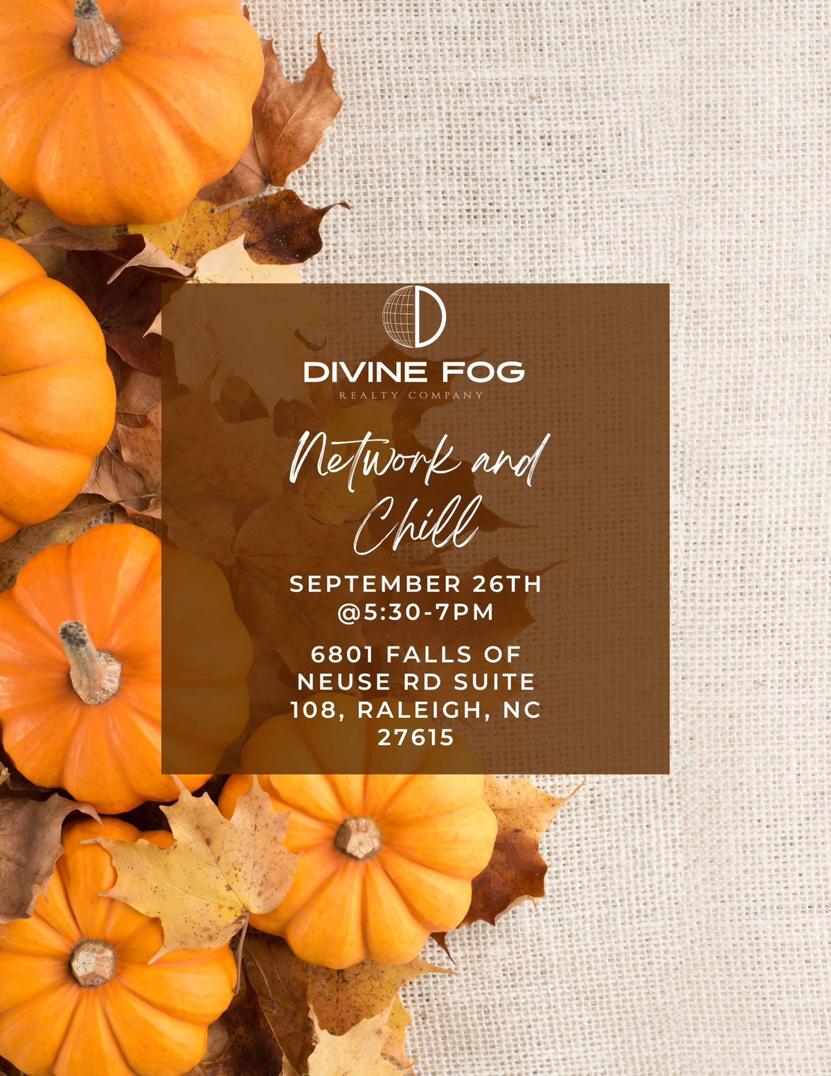 Network & Chill with Divine Fog Realty!