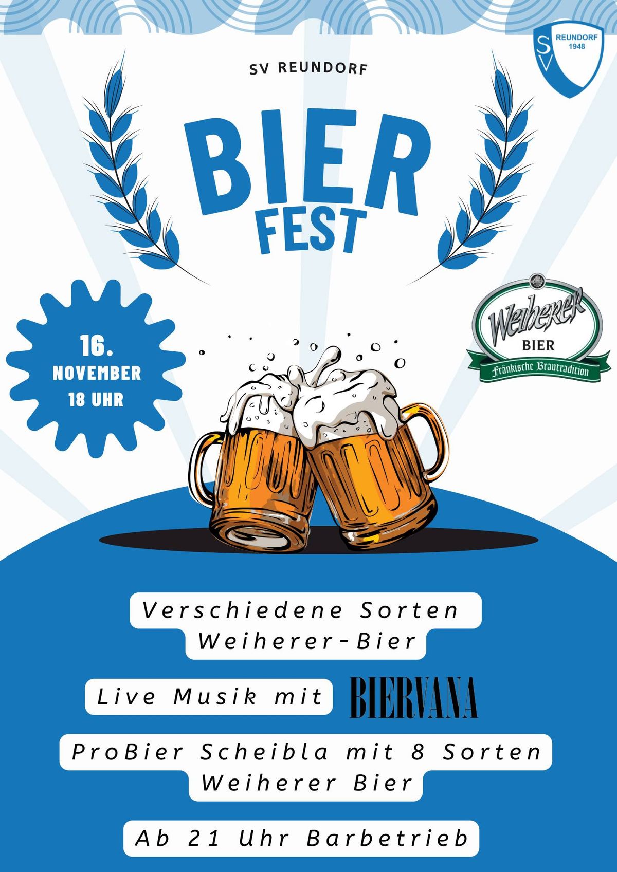 Bierfest beim SV Reundorf